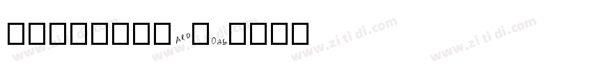 TheSerif ARD字体转换